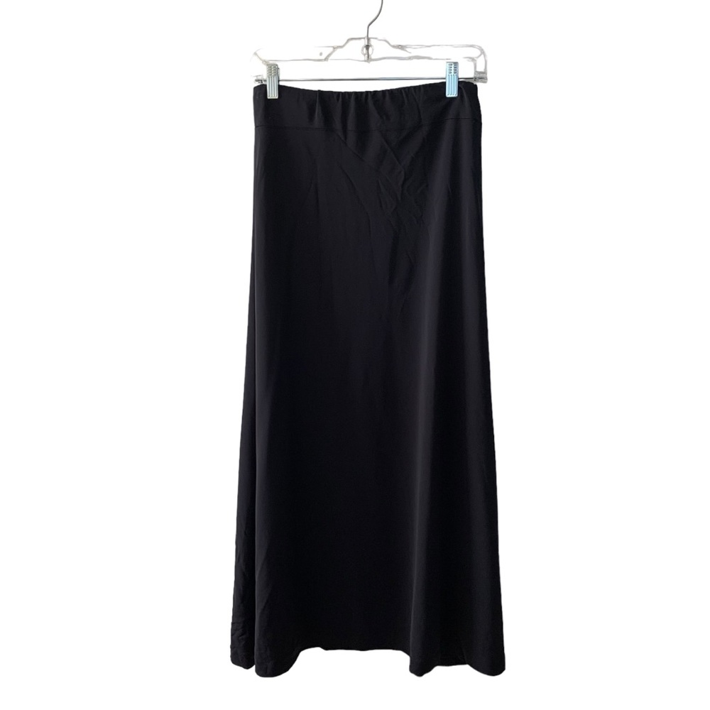 Boston Proper Navy Blue Pull On Maxi Skirt Women Size XS Vintage